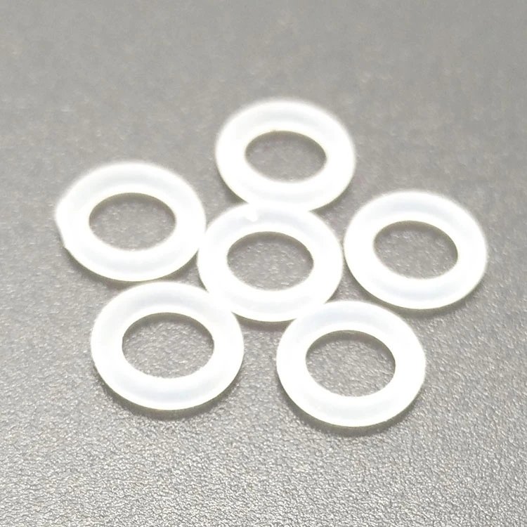 Våre 8 * 5 * 1,5 Mm klare silikon O-ringer (50A) for amerikanske kunder har b...