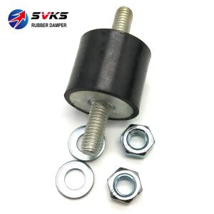 Anti-Vibrerende Gummi Isolator Fester Med Studs