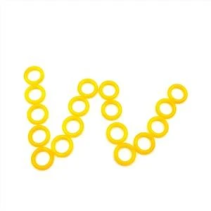 FKM Viton gul farge O Ring 75 A